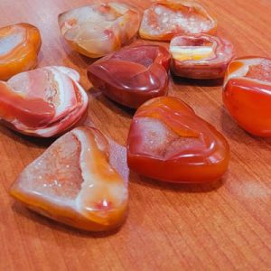 Carnelian Geodes stones