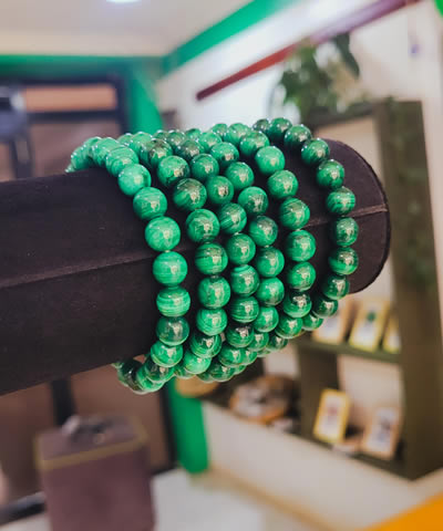 Malachite -bracelets