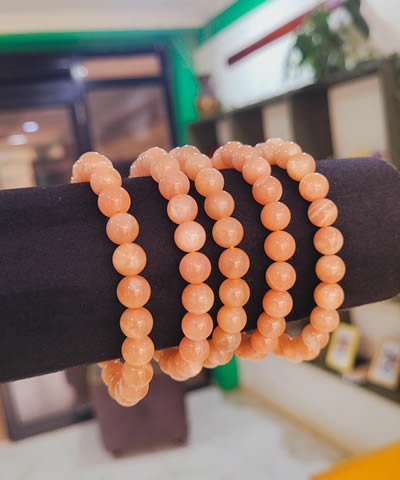 Sunstone bracelet