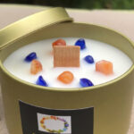 Carnelian Sapphire Candle