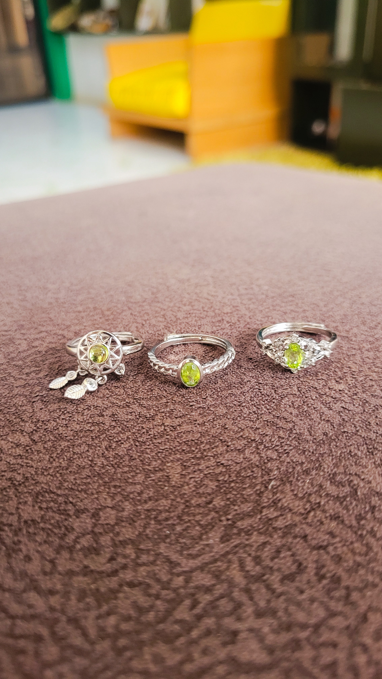 Peridot Rings