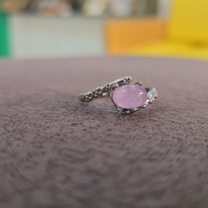 Pink Chalcedony Ring