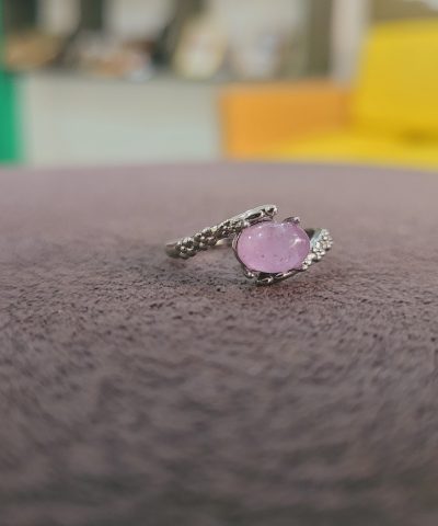 Pink Chalcedony Ring