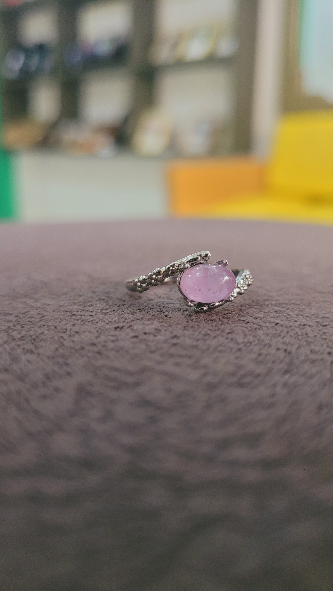 Pink Chalcedony Ring