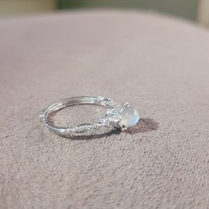 Blue Moonstone Ring