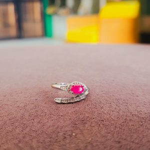Pink Ruby Ring