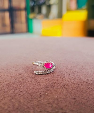 Pink Ruby Ring