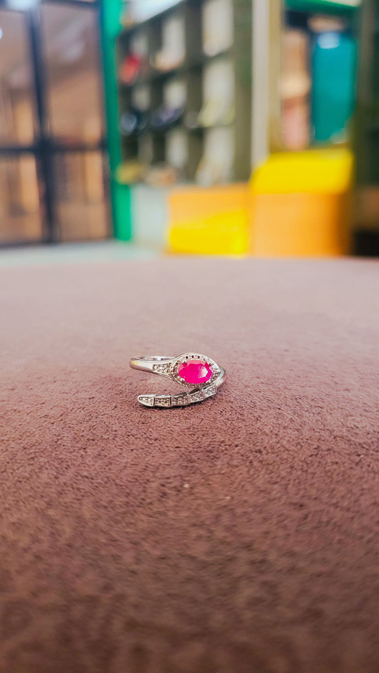 Pink Ruby Ring