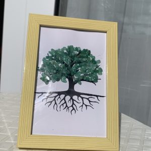 Green Aventurine Tree Portrait