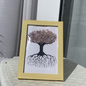Rose Quartz Tree Portrait