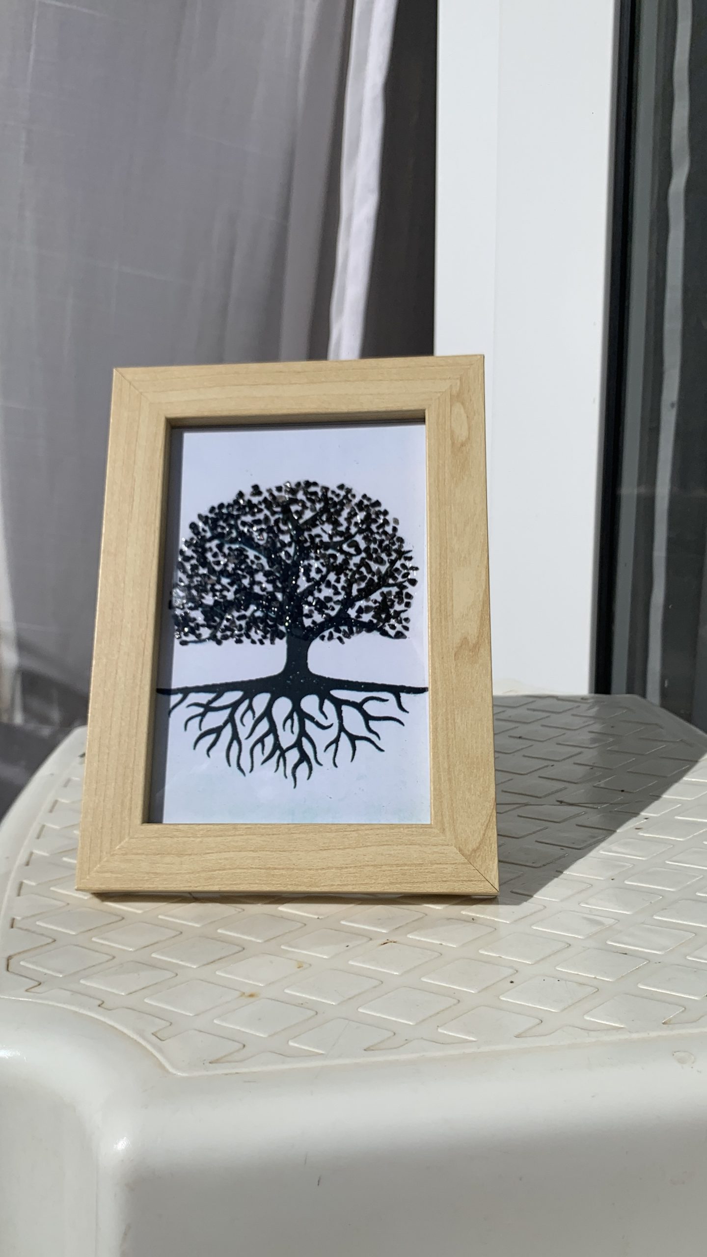 Black Obsidian Tree Portrait