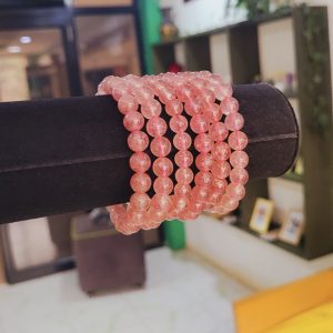 Strawberry Quartz Bracelets