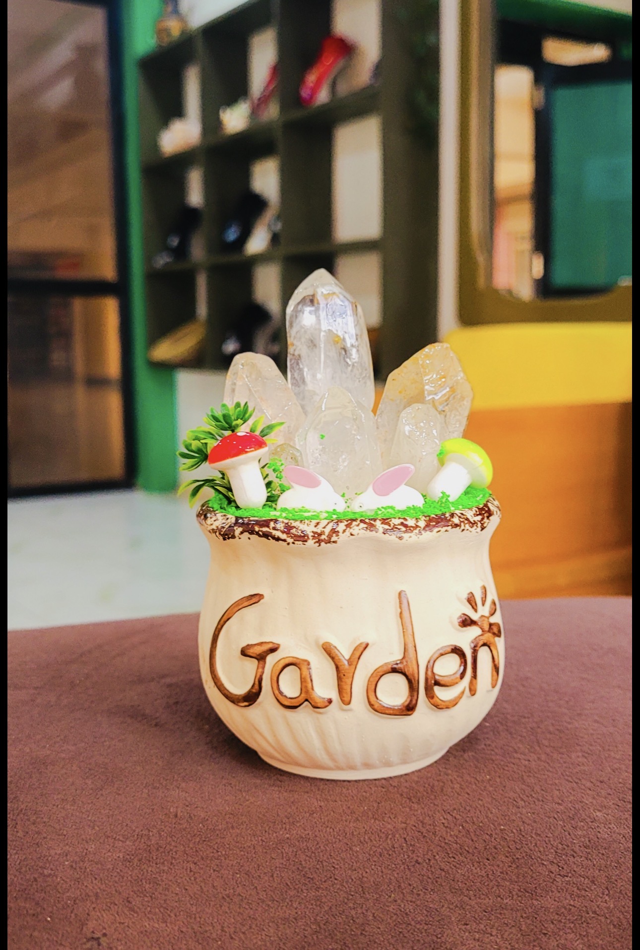 Clear Quartz Garden