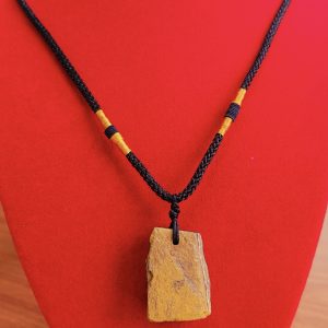 Tiger’s Eye Raw stone pendant