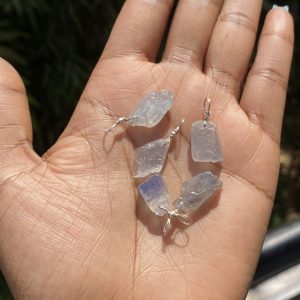 Labradorite Raw stone Pendant