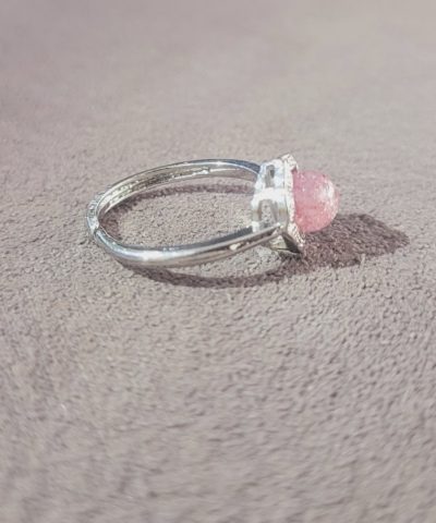Strawberry Quartz Rings