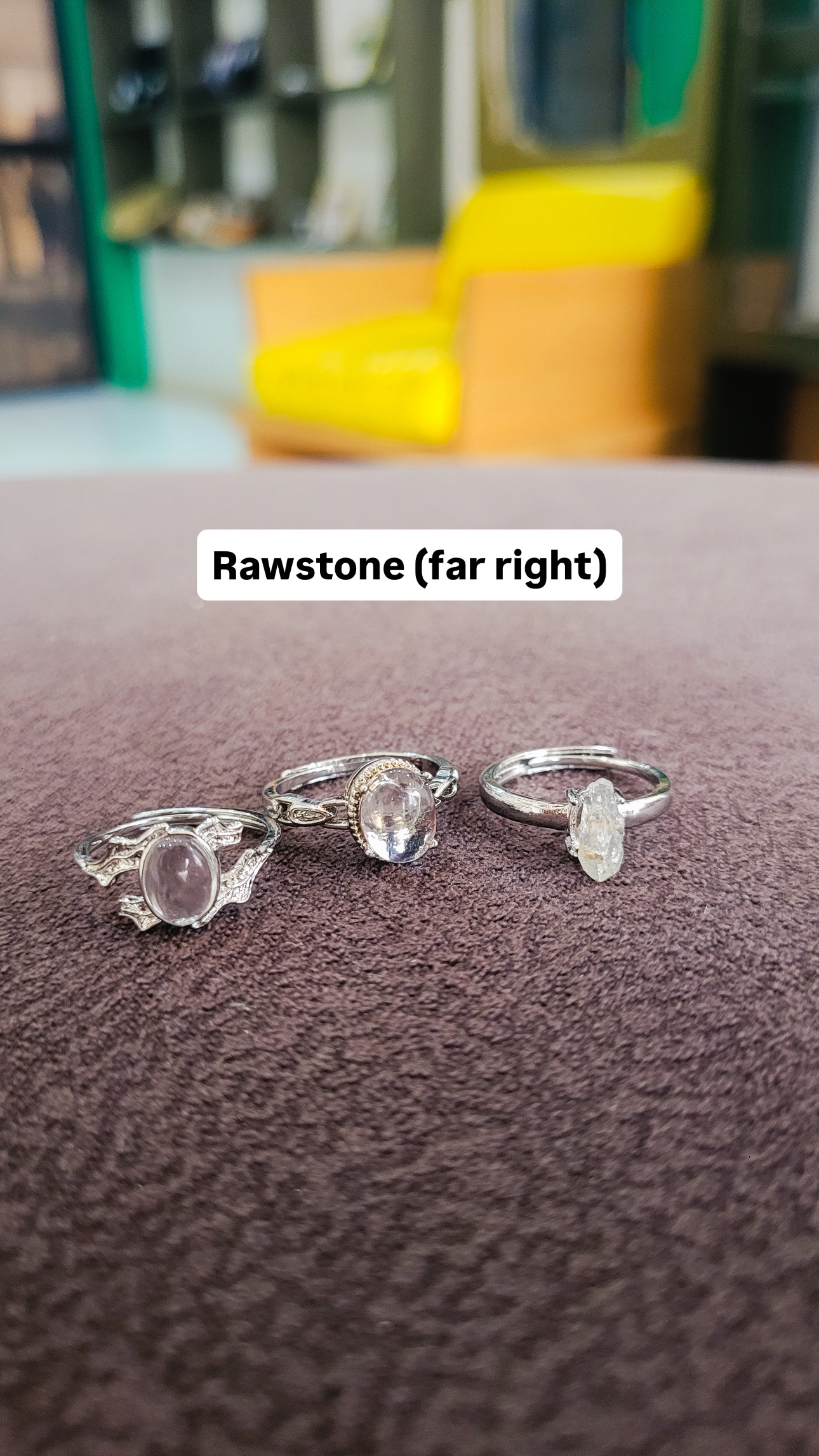 Clear quartz rings - Image 5