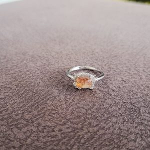 Brazilian citrine ring