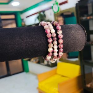 Plum tourmaline  bracelet