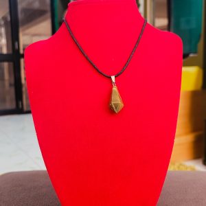 Unakite diamond  Pendant