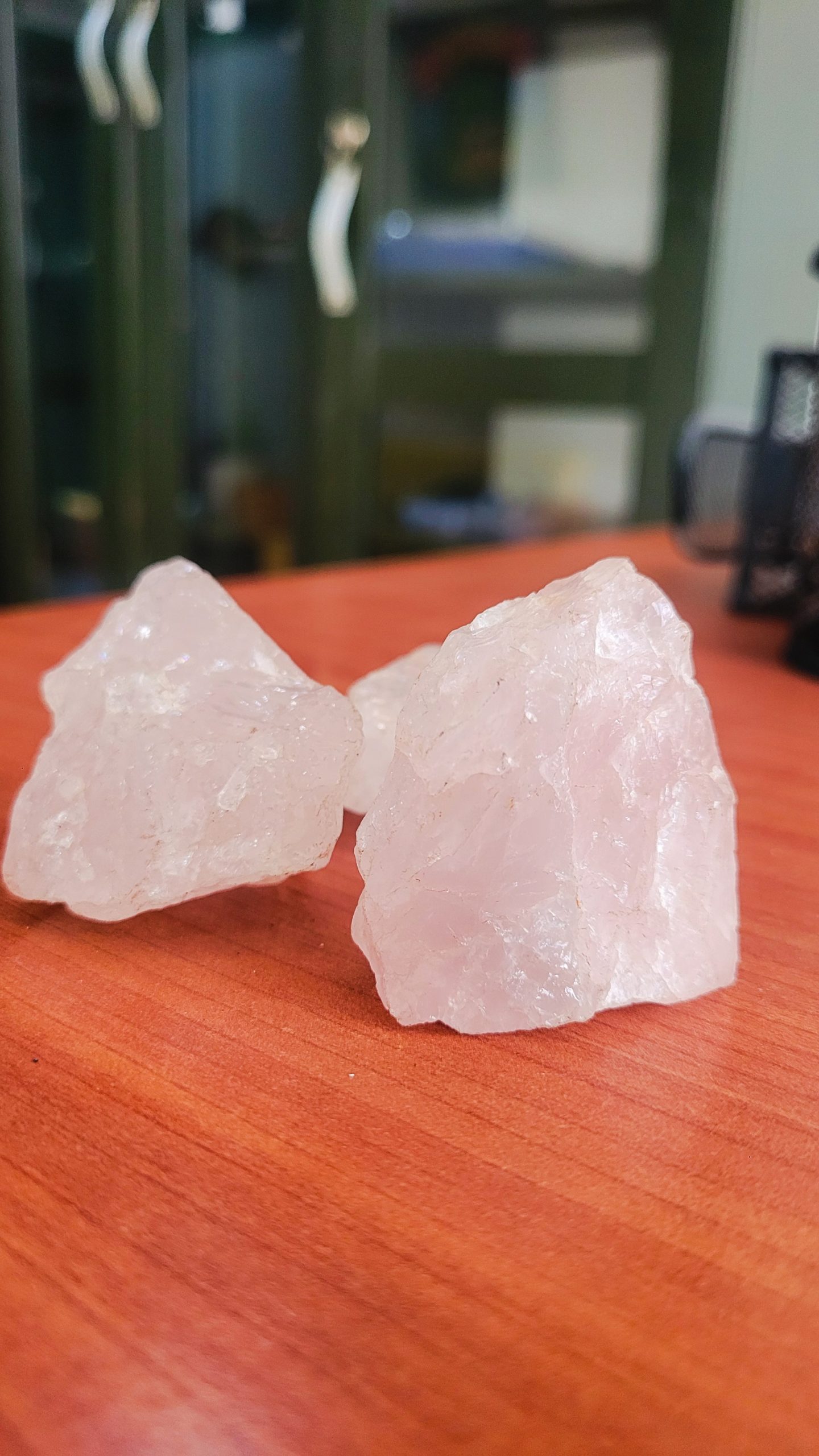 Rose Quartz Raw Crystal - Image 2